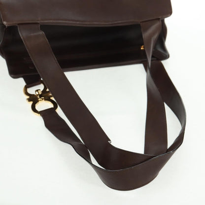 Salvatore Ferragamo Vintage Tote bag Leather, BROWN, LEATHER, Tote bag