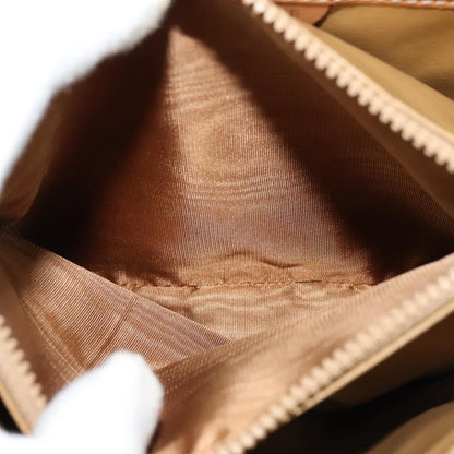 Celine Macadam Shoulder Bag Canvas, BEIGE, CANVAS, Shoulder bag