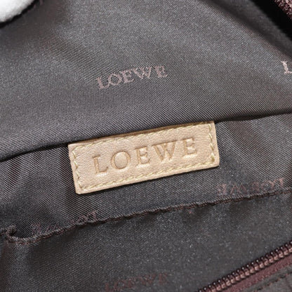 Loewe Anagram Logo Nappa Aire Hand Bag Leather, GOLD, LEATHER, Handbag