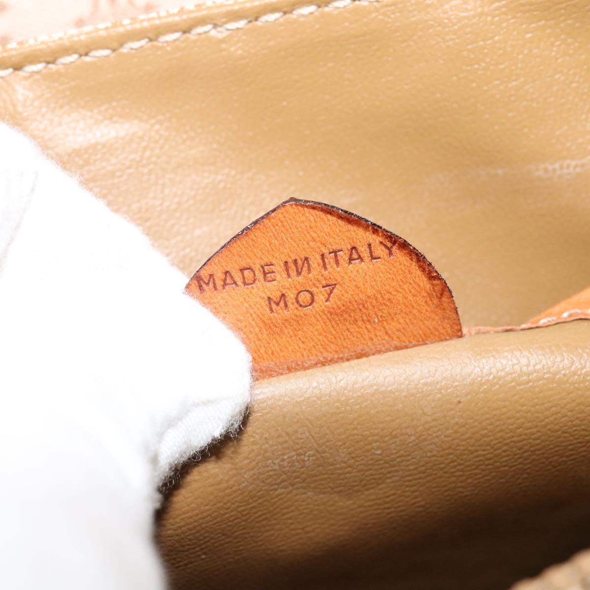 Celine Vintage Macadam Handbag Macadam, BEIGE, PVC, Handbag