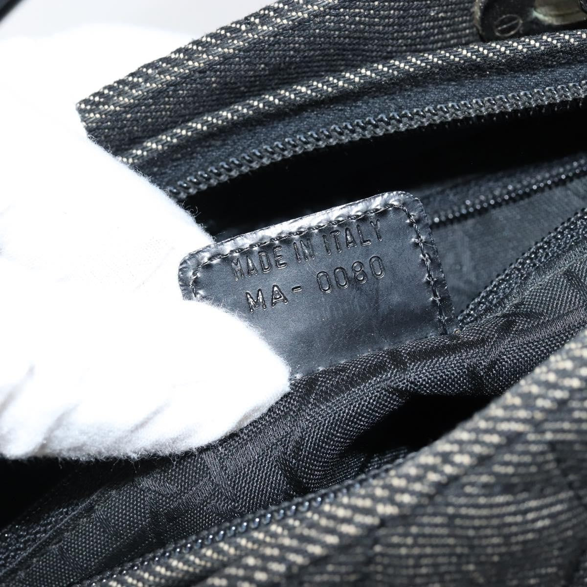 Christian Dior Vintage Lady Dior Bag Cannage Quilt Denim, BLACK, DENIM_JEANS, Handbag