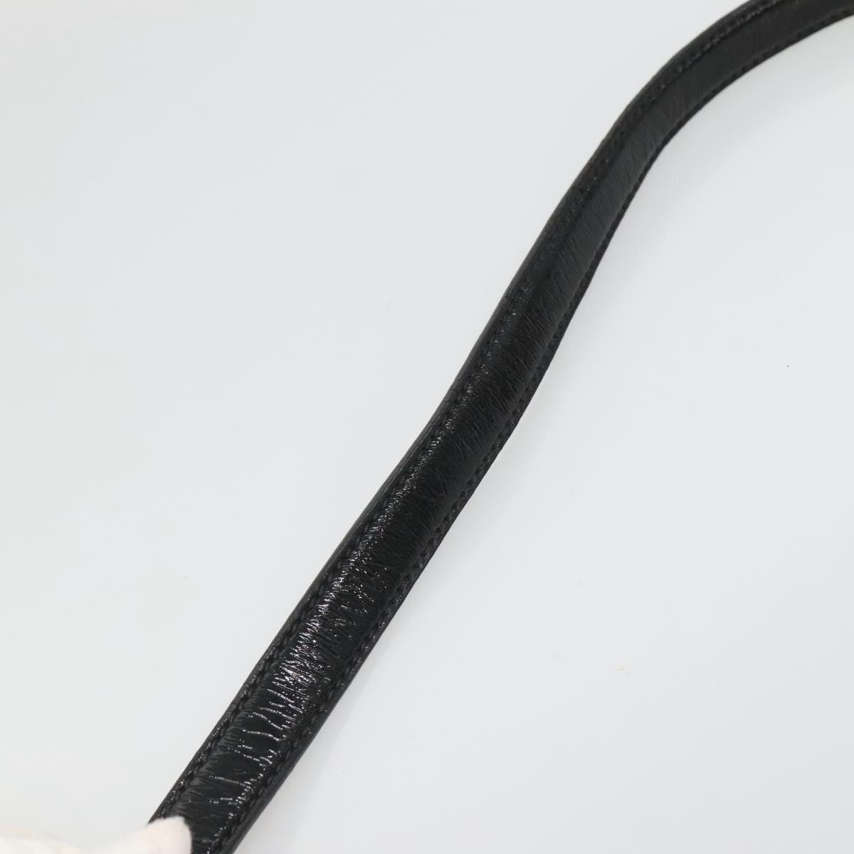 Miu Miu Convertible Satchel Bag Leather, BLACK, PATENT_LEATHER, Handbag