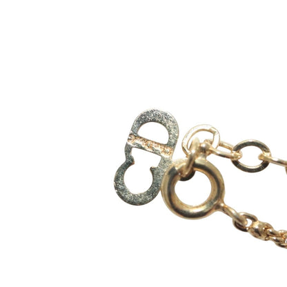 Christian Dior CD Pendant Necklace Gold-plated, GOLD, METAL, Necklace