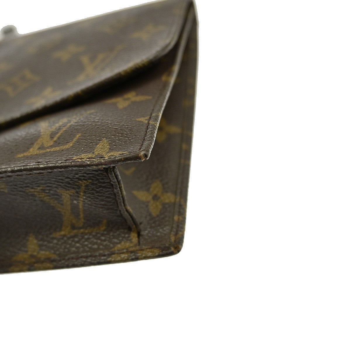 Louis Vuitton Pochette Rabat Monogram Canvas, BROWN, CANVAS, Clutche & pouche