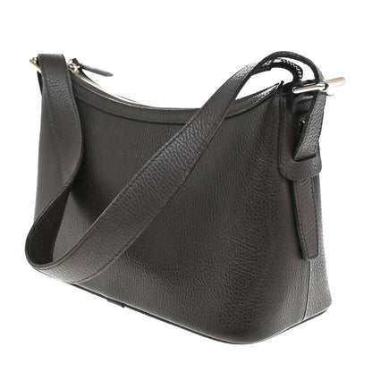 Burberry Vintage Shoulder Bag Leather, BROWN, LEATHER, Shoulder bag