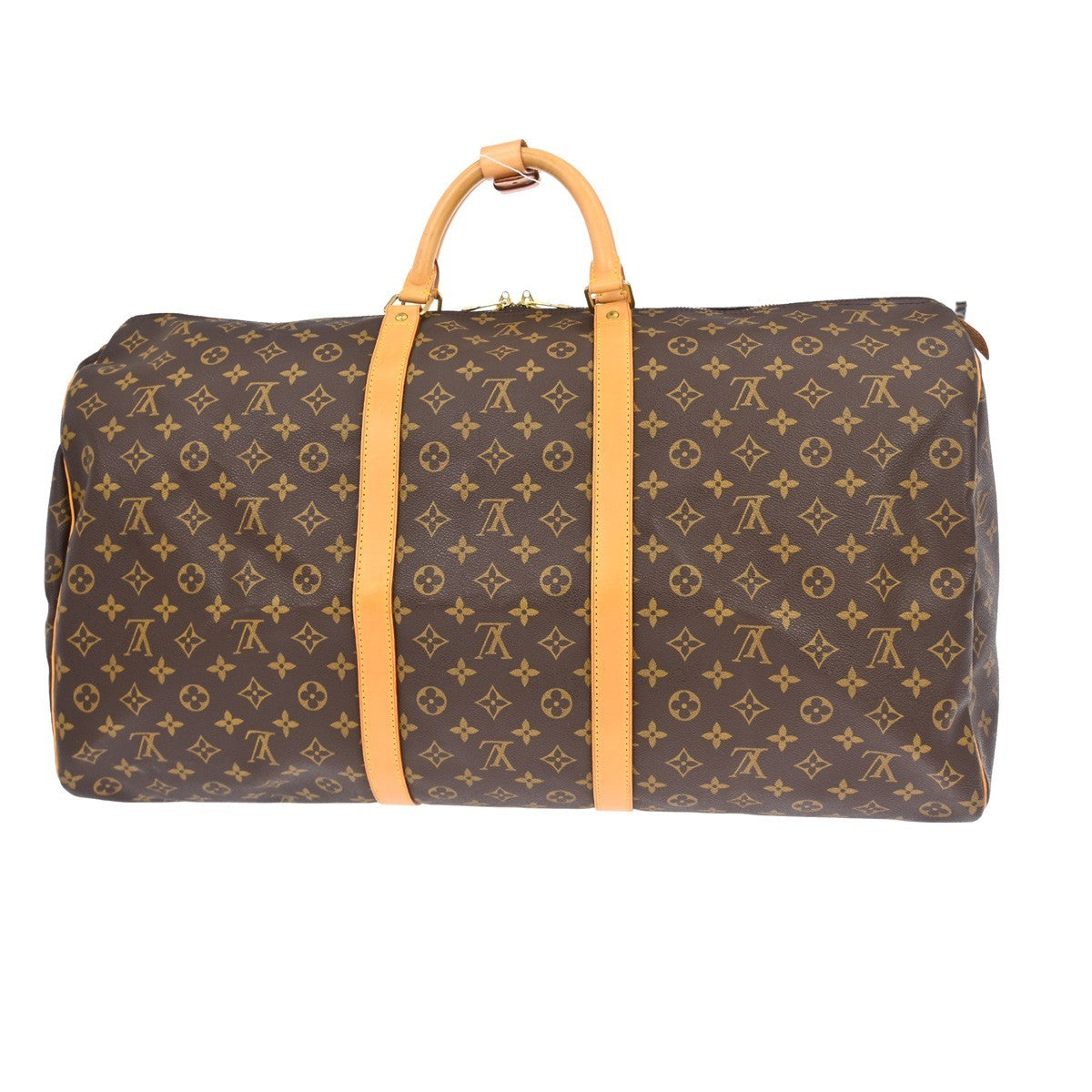 Louis Vuitton Keepall Bag Monogram Canvas, Brown, Canvas, Travel Bag