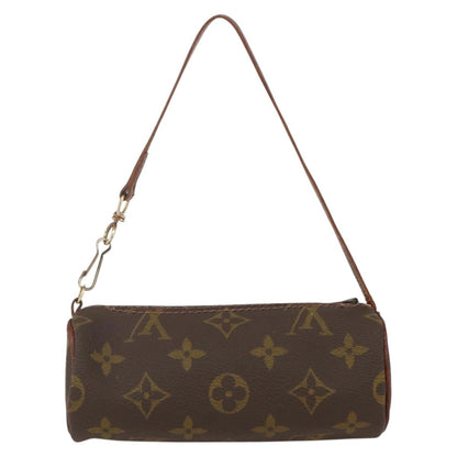 Louis Vuitton Papillon Pochette Monogram Canvas, BROWN, CANVAS, Clutche & pouche