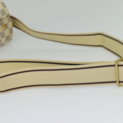 Louis Vuitton Naviglio Handbag Damier, WHITE, CANVAS, Shoulder bag