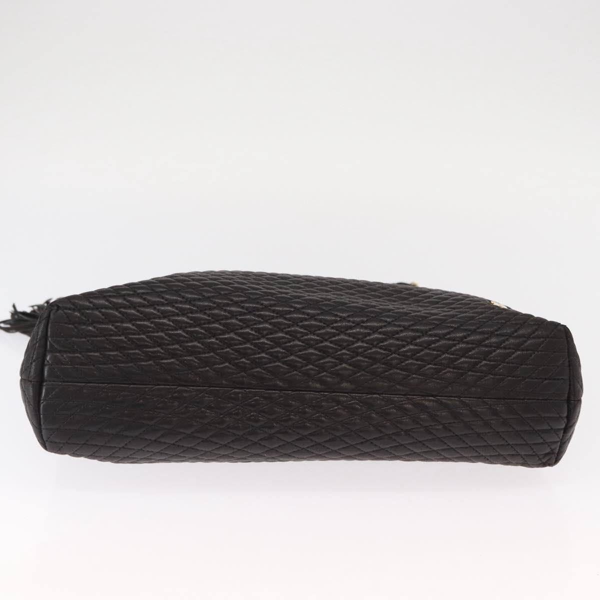 Bally Vintage Shoulder Bag Leather, BLACK, LEATHER, Shoulder bag