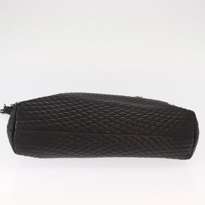 Bally Vintage Shoulder Bag Leather, BLACK, LEATHER, Shoulder bag