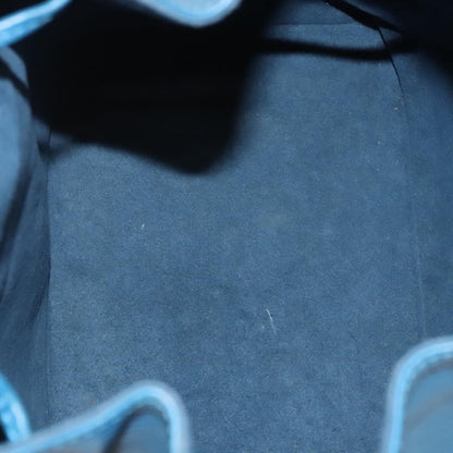 Louis Vuitton Petit Noe Handbag Epi Leather, BLUE, LEATHER, Shoulder bag