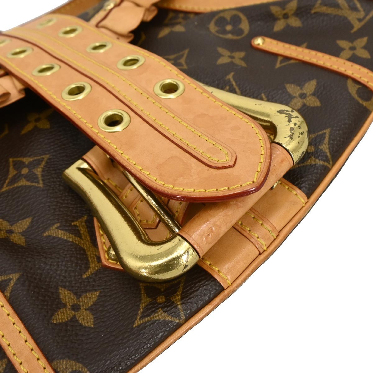 Louis Vuitton Leonor Handbag Monogram Canvas, BROWN, CANVAS, Handbag