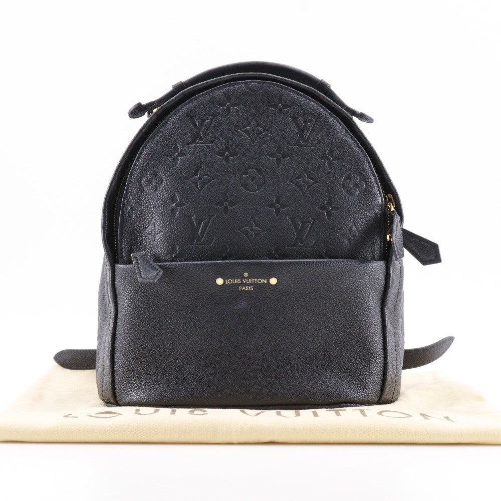 Louis Vuitton Sorbonne Backpack Monogram Empreinte Leather, BLACK, LEATHER, Backpack