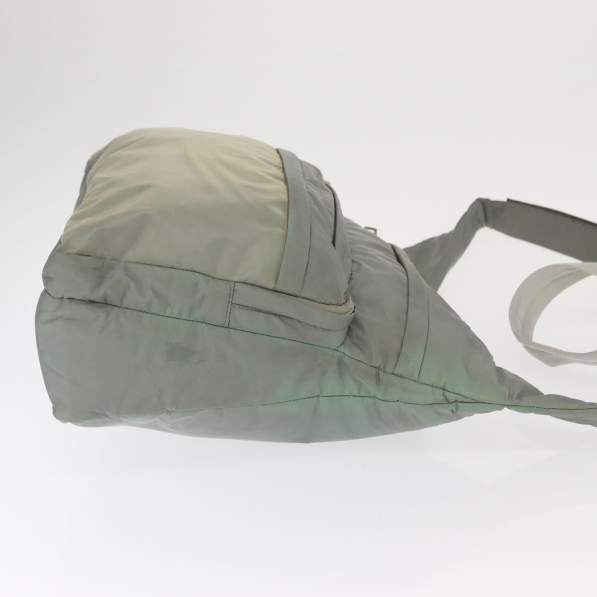 Prada Vintage Shoulder Bag Tessuto, GREEN, NYLON, Shoulder bag