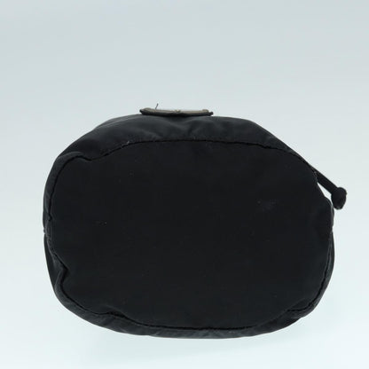 Prada Travel Pouch Tessuto, BLACK, NYLON, Travel bag