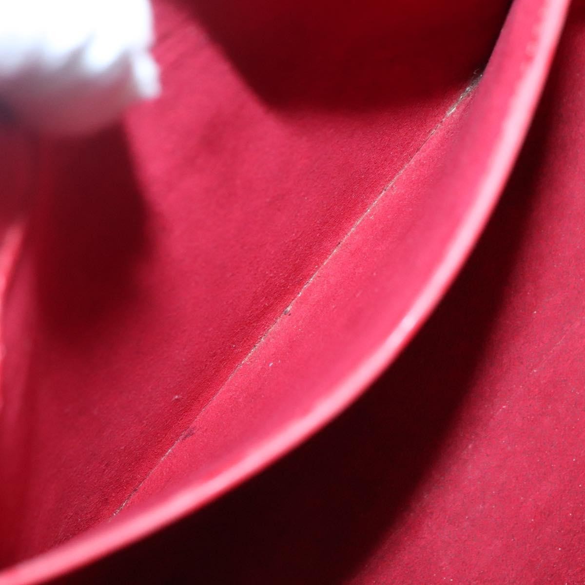 Louis Vuitton Duplex Bag Epi Leather, RED, LEATHER, Handbag