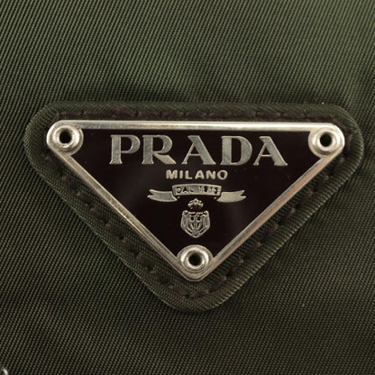 Prada Vintage Shoulder Bag Tessuto, KHAKI, NYLON, Shoulder bag