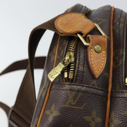Louis Vuitton Reporter Bag Monogram Canvas, BROWN, CANVAS, Shoulder bag