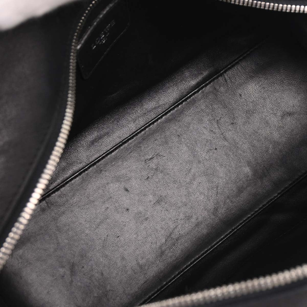 Loewe Amazona Bag Leather, BLACK, LEATHER, Handbag