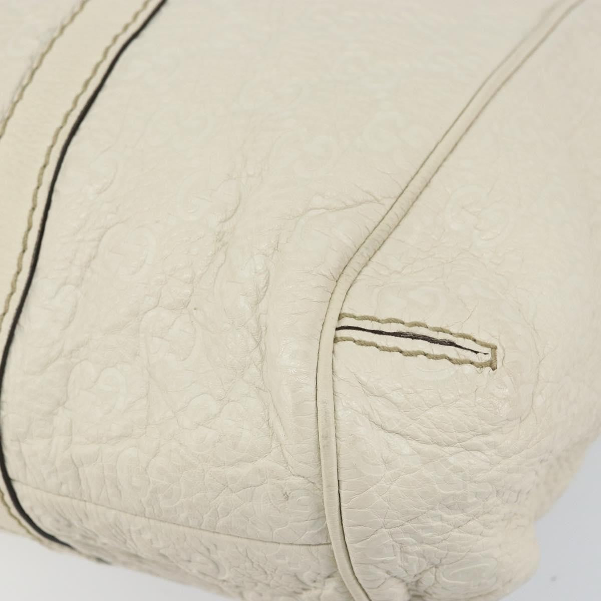 Gucci New Ladies Web Tote Guccissima Leather, WHITE, LEATHER, Tote bag