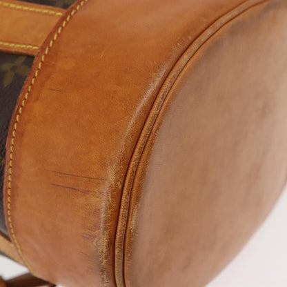 Louis Vuitton Randonnee Pochette Monogram Coated Canvas, BROWN, CANVAS, Shoulder bag