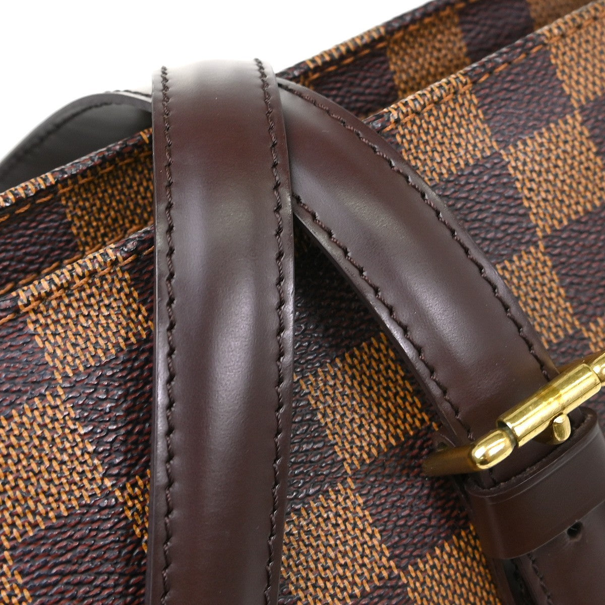Louis Vuitton Chelsea Handbag Damier, Brown, Canvas, Shoulder Bag