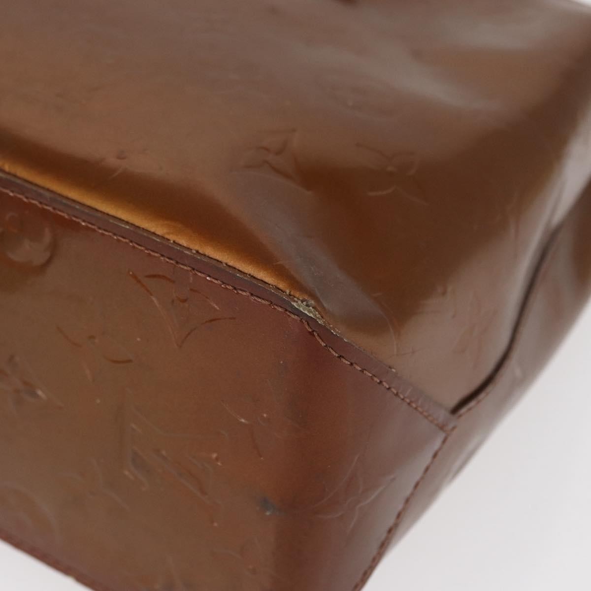 Louis Vuitton Reade Handbag Monogram Vernis, BROWN, PATENT_LEATHER, Tote bag