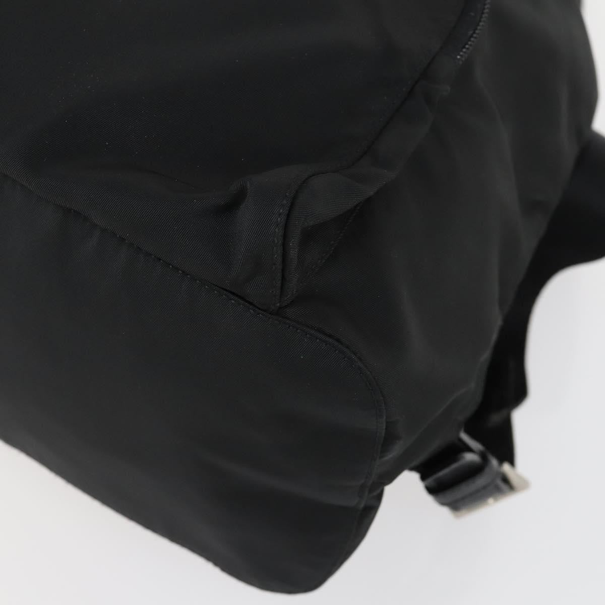 Prada Front Pocket Backpack Tessuto, BLACK, NYLON, Backpack