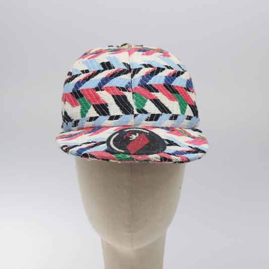 Chanel Airlines Baseball Cap Cotton, MULTICOLOUR, COTTON, Head accessory