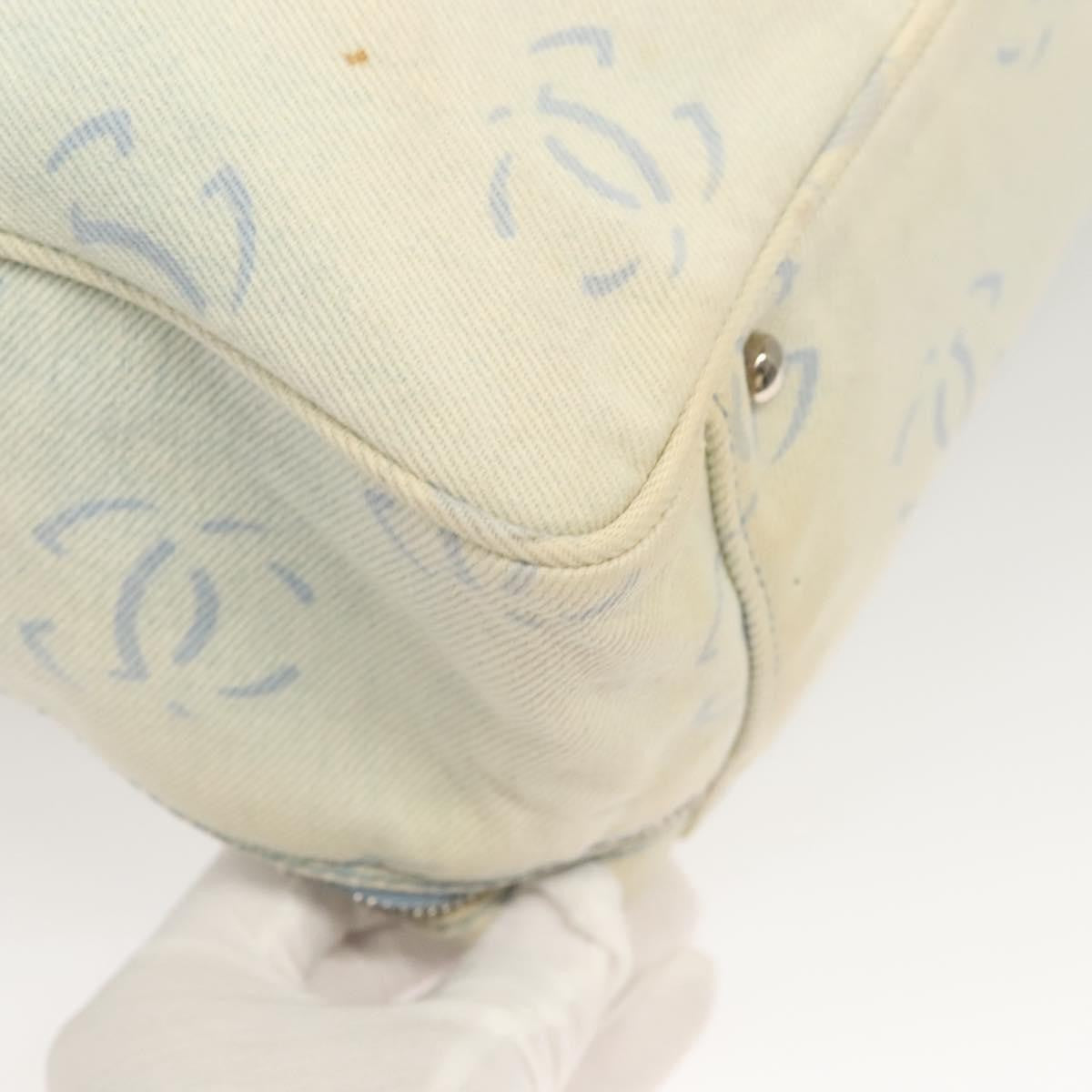 Chanel Zip Around Travel Bag Denim, BLUE, DENIM_JEANS, Travel bag