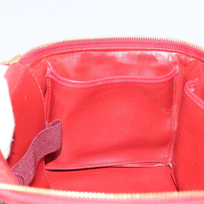 Chanel Vintage Vanity Case Patent, RED, PATENT_LEATHER, Handbag