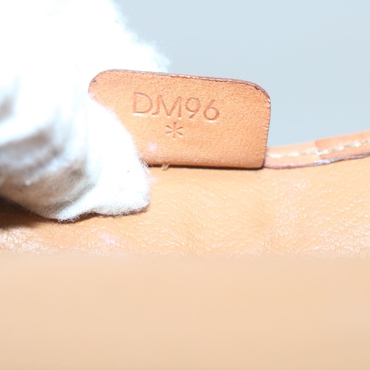 Celine Macadam Pochette Canvas and Leather, BROWN, CANVAS, Clutche & pouche