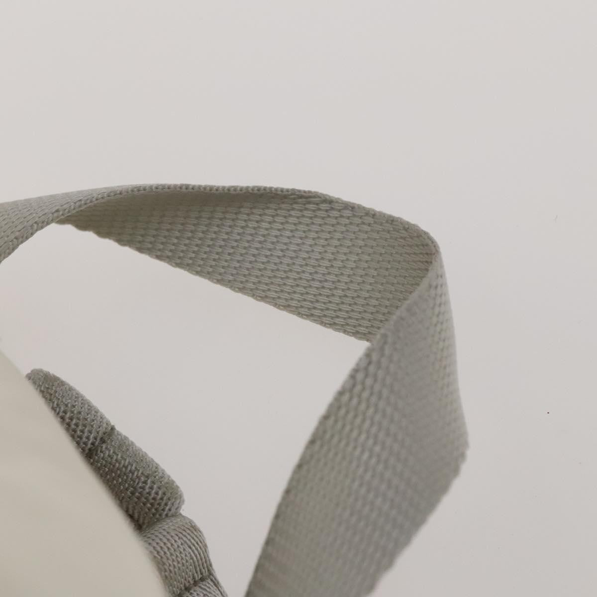 Prada Front Pocket Buckle Backpack Nylon, WHITE, NYLON, Backpack