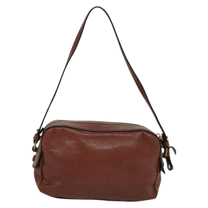 Chloe Vintage Shoulder Bag Leather, BROWN, LEATHER, Shoulder bag