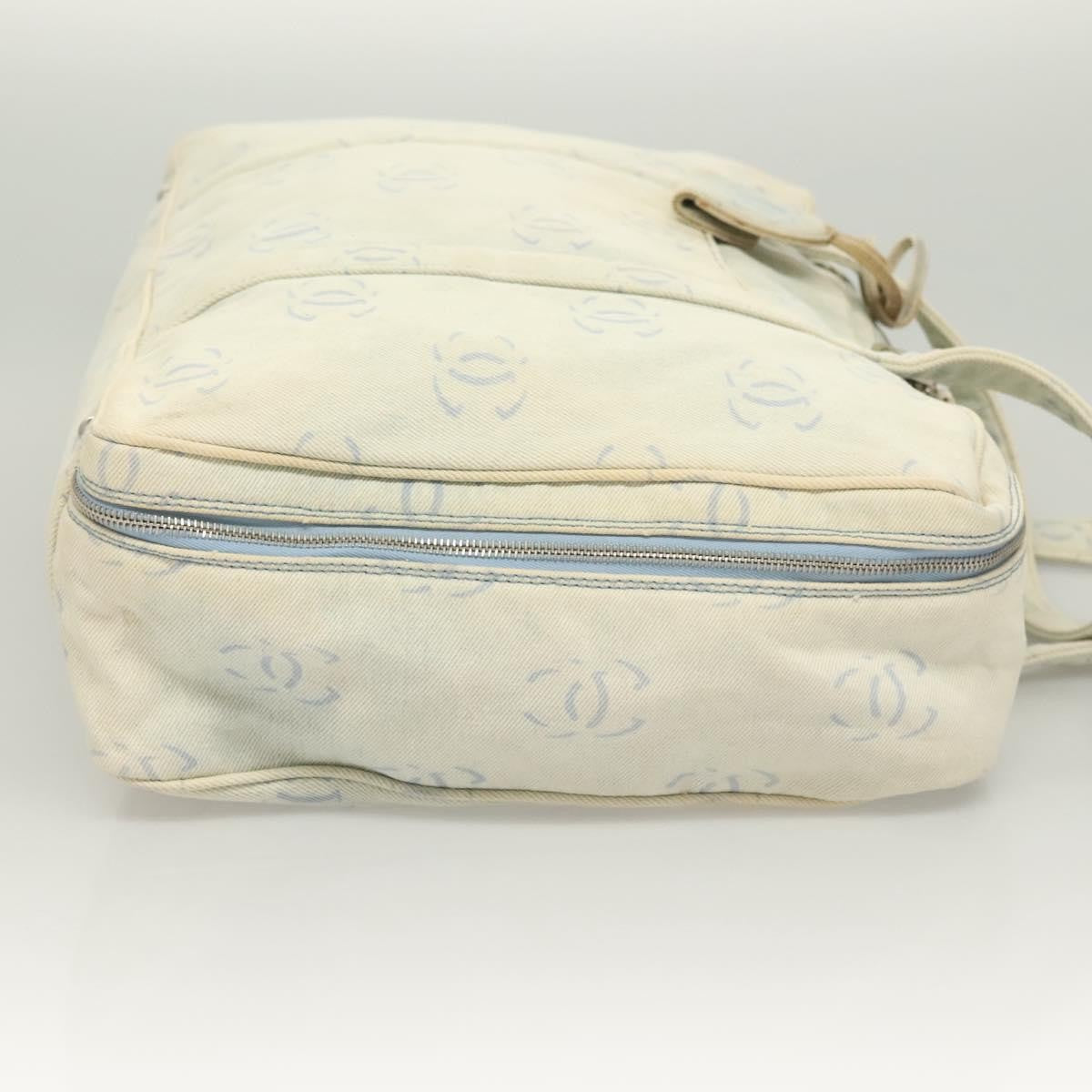 Chanel Zip Around Travel Bag Denim, BLUE, DENIM_JEANS, Travel bag