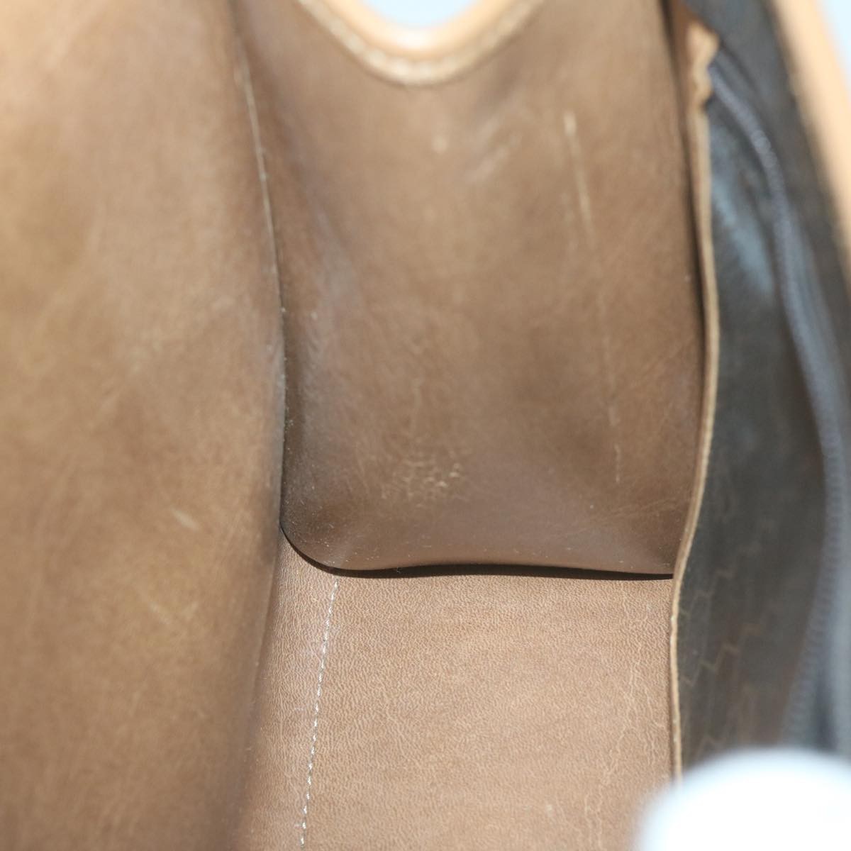 Christian Dior Vintage Honeycomb Handbag Canvas Leather, BLACK, CANVAS, Handbag