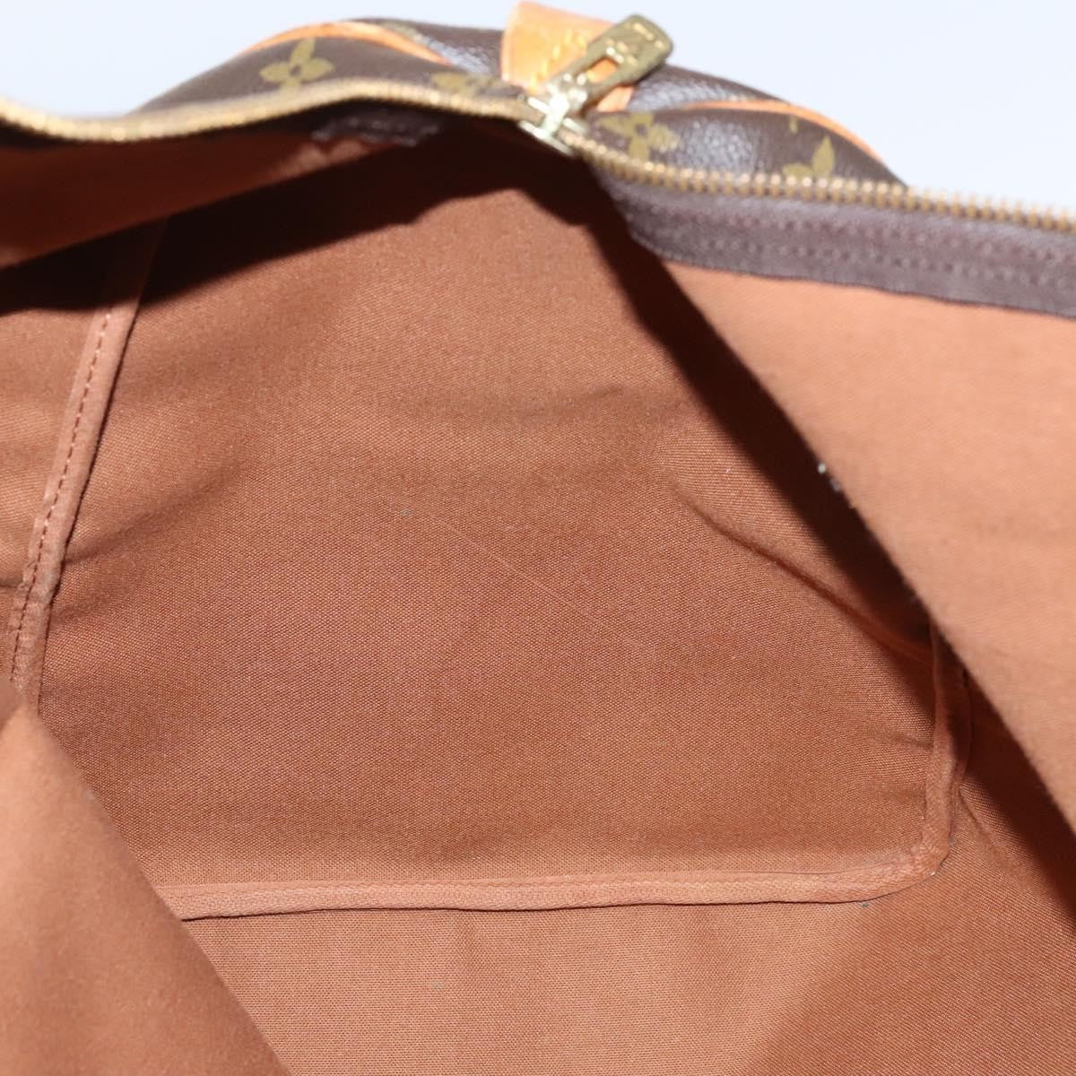 Louis Vuitton Keepall Bag Monogram Canvas, BROWN, CANVAS, Travel bag
