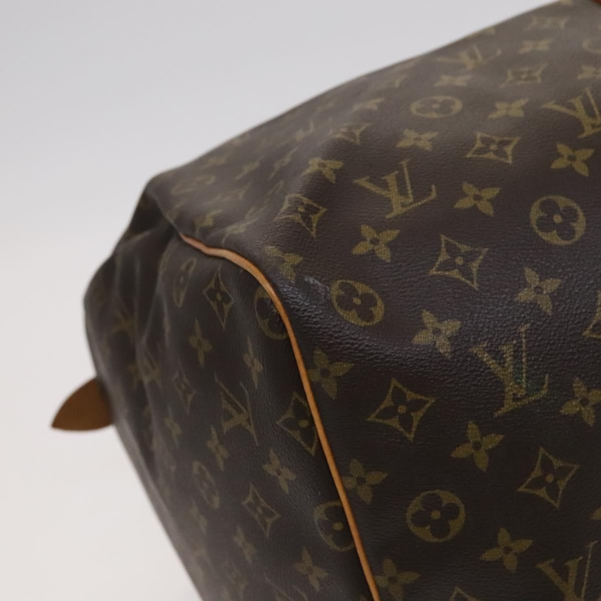 Louis Vuitton Keepall Bag Monogram Canvas, BROWN, CANVAS, Travel bag