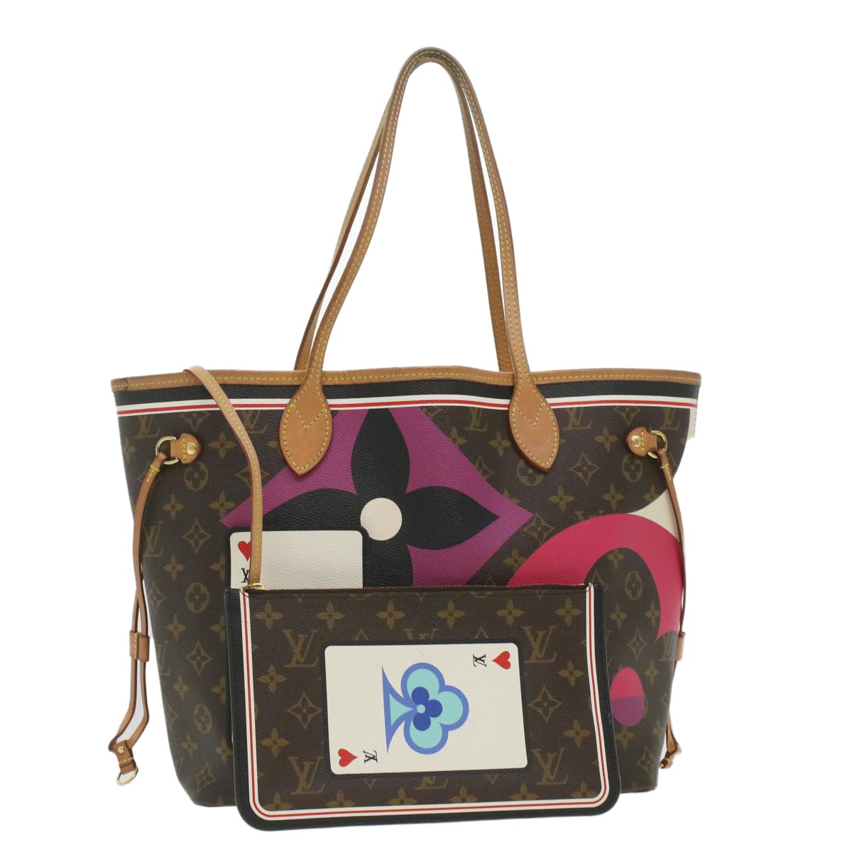 Louis Vuitton Neverfull NM Tote Limited Edition Game On Monogram Canvas, BROWN, CANVAS, Tote bag