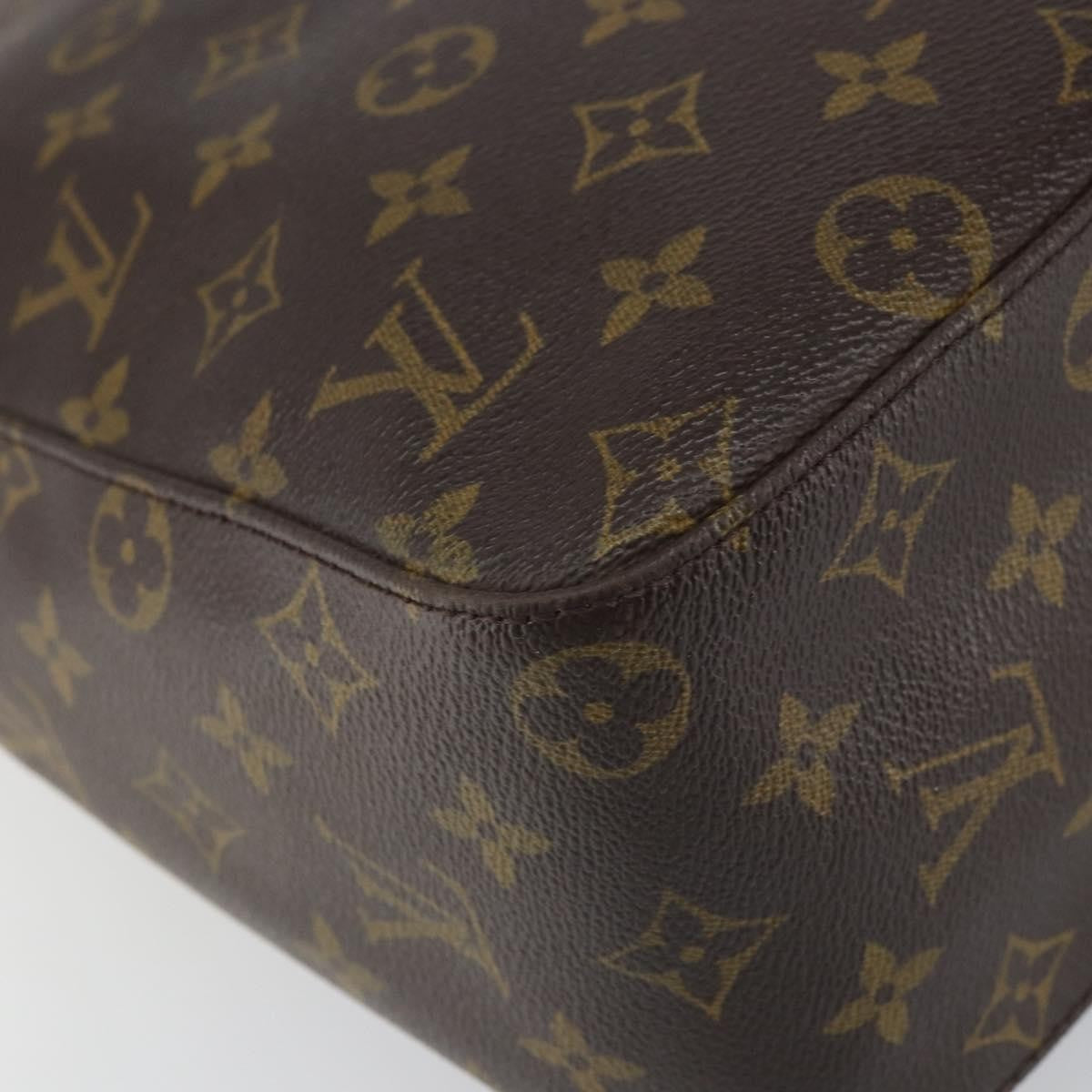 Louis Vuitton Looping Handbag Monogram Canvas, BROWN, CANVAS, Shoulder bag