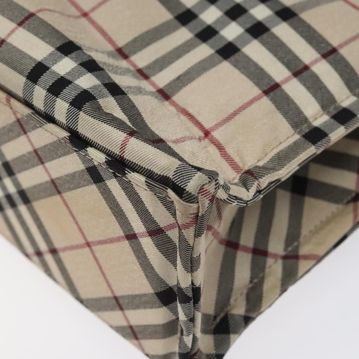 Burberry Blue Label Tote Bag Nylon, SILVER, NYLON, Tote bag