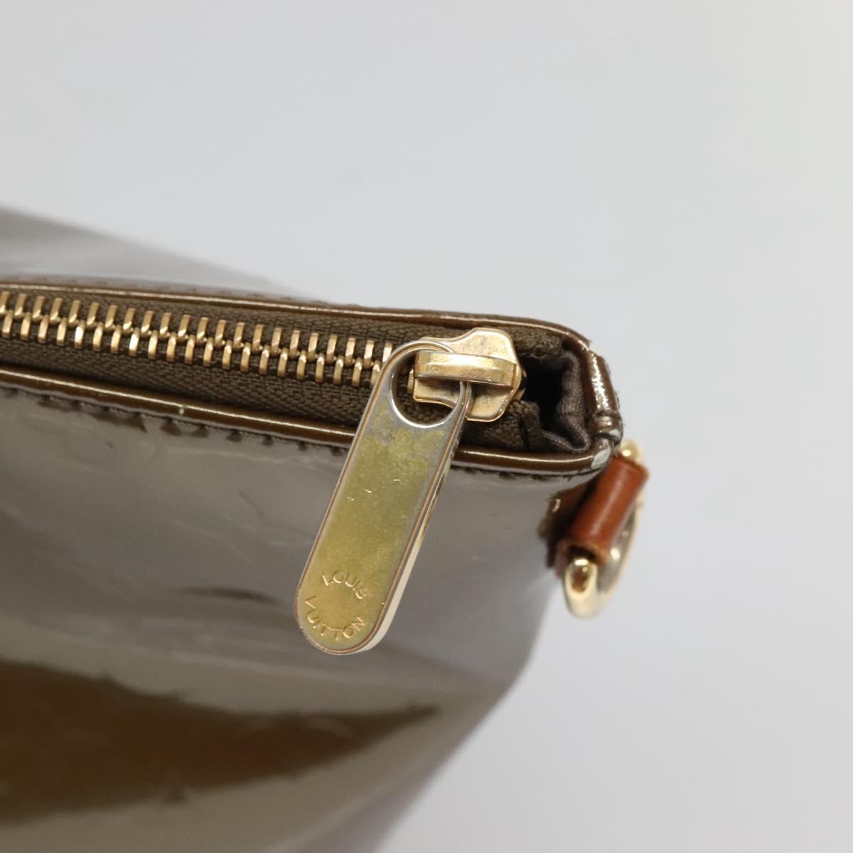 Louis Vuitton Bellevue Handbag Monogram Vernis, KHAKI, PATENT_LEATHER, Handbag