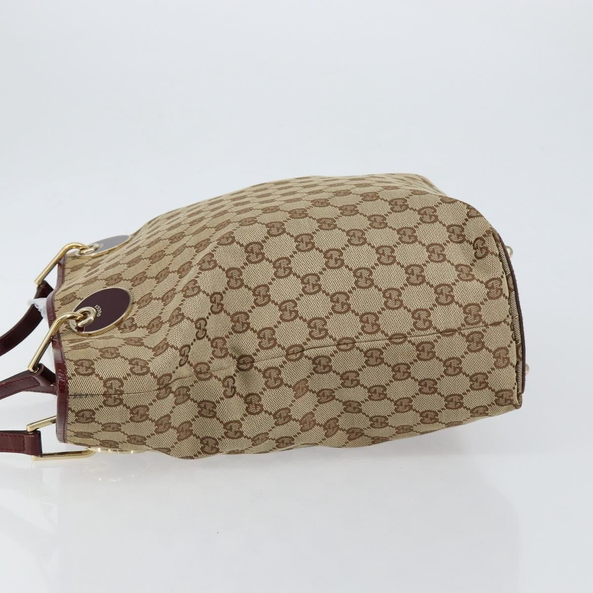 Gucci Eclipse Tote GG Canvas, BEIGE, CANVAS, Tote bag