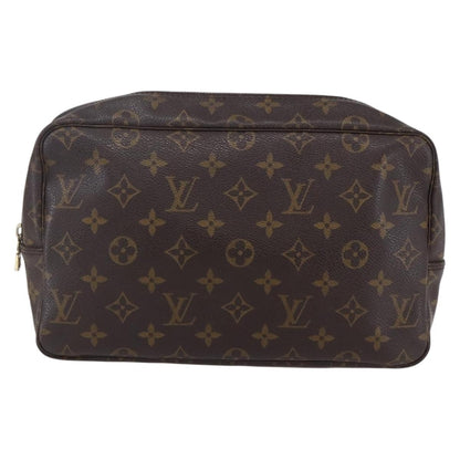 Louis Vuitton Trousse Toilette Monogram Canvas, BROWN, CANVAS, Clutche & pouche