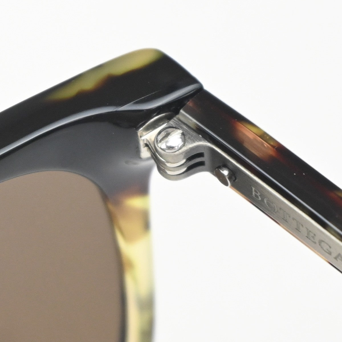 Bottega Veneta Intrecciato Sunglasses Plastic, Brown, Plastic, Sunglasses