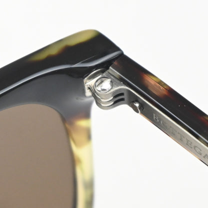 Bottega Veneta Intrecciato Sunglasses Plastic, Brown, Plastic, Sunglasses