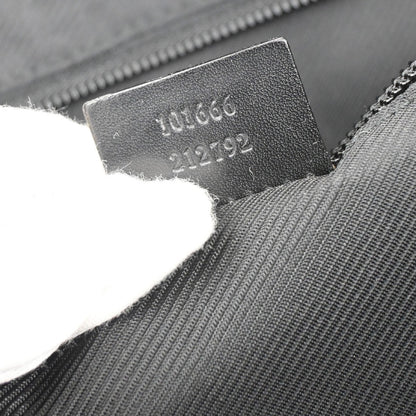 Gucci Vintage Web Briefcase GG Coated Canvas, BLACK, CANVAS, Briefcase