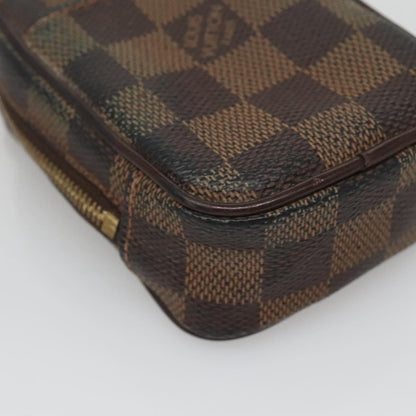 Louis Vuitton Etui Okapi Camera Case Damier, BROWN, CANVAS, Travel bag