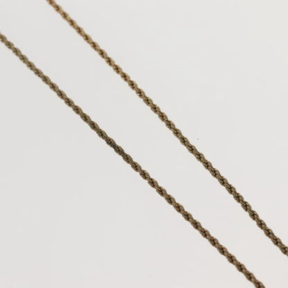 Christian Dior CD Pendant Necklace Gold-plated, GOLD, GOLD_PLATED, Necklace