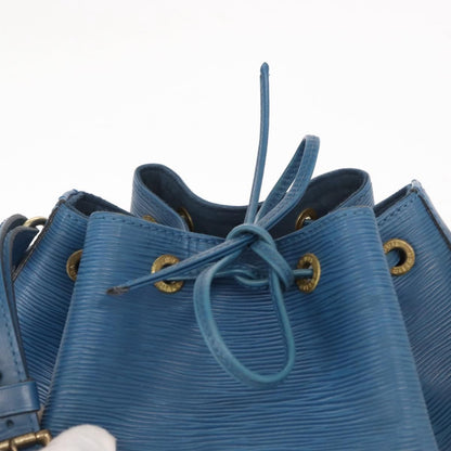 Louis Vuitton Petit Noe NM Handbag Epi Leather, BLUE, LEATHER, Shoulder bag
